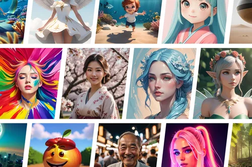 免費AI繪圖網站 MyEdit AI 繪圖範例